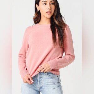 NAADAM Pink Crew Neck Sweater